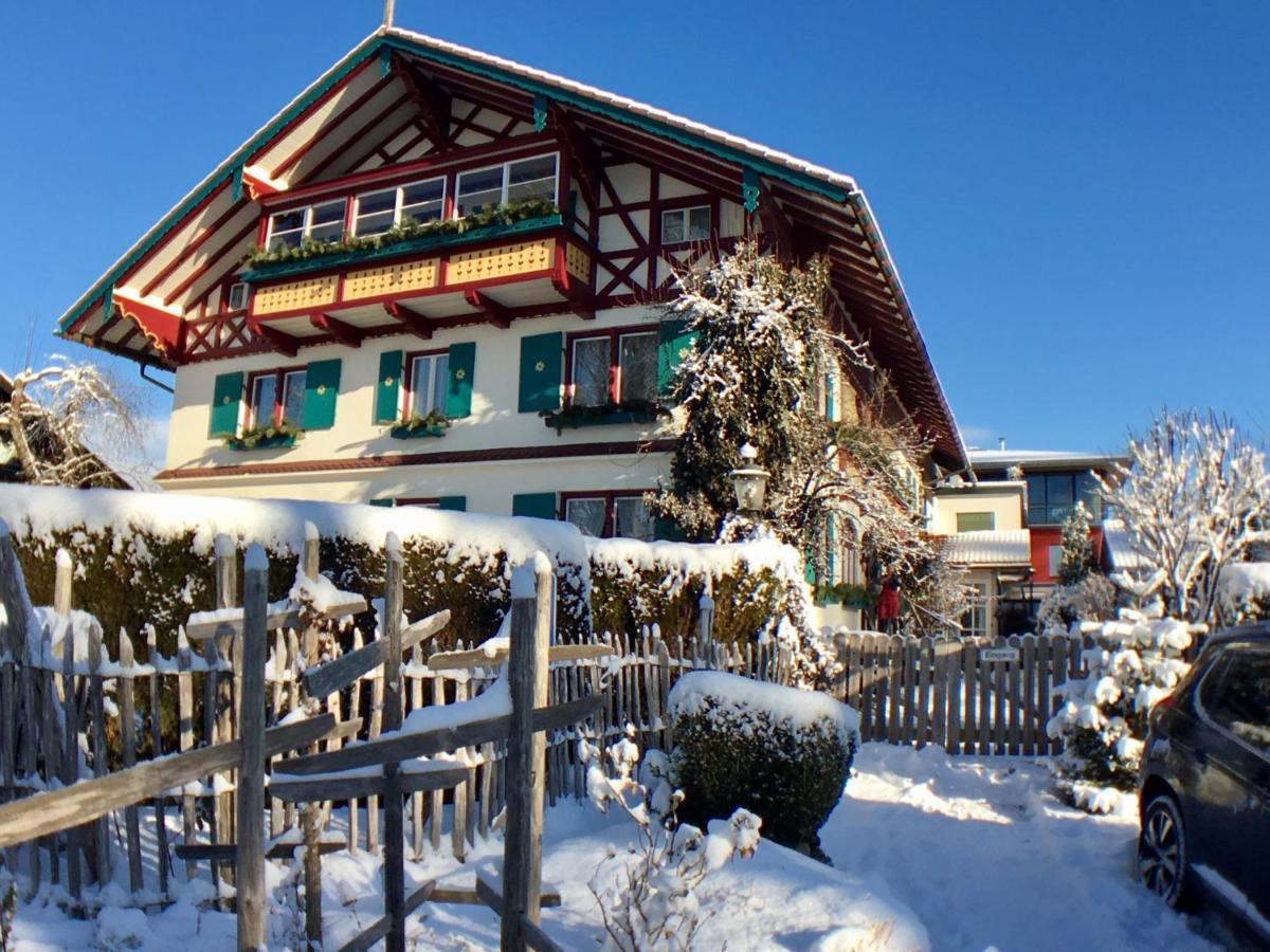 Sonnenhof - Ferienwohnung Oberstaufen Dış mekan fotoğraf