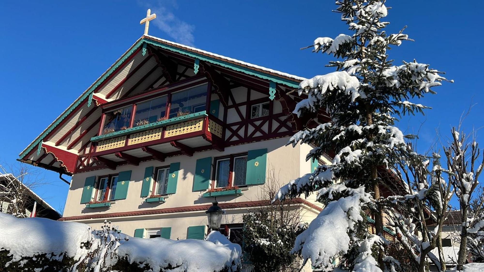 Sonnenhof - Ferienwohnung Oberstaufen Dış mekan fotoğraf